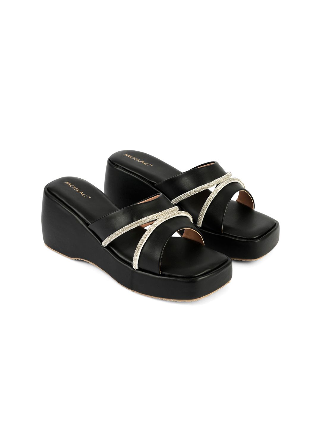 MOSAC Women Embellished Open Back Platform Sandals-picture-38