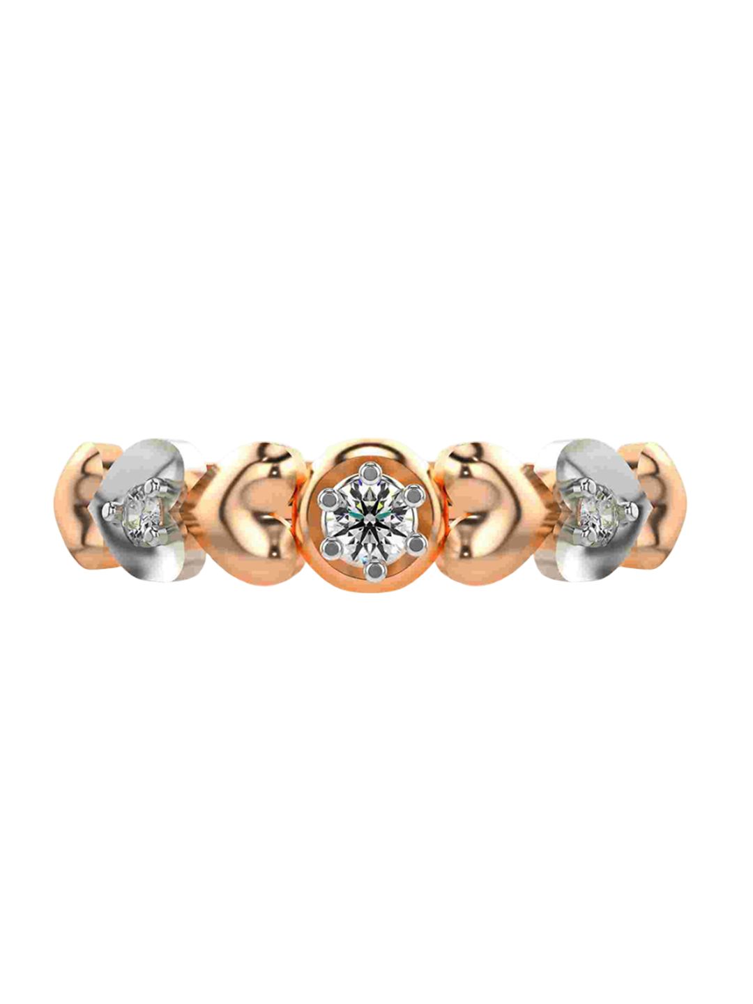 VALANOVA Women Rose Gold Ring Diamond-picture-24
