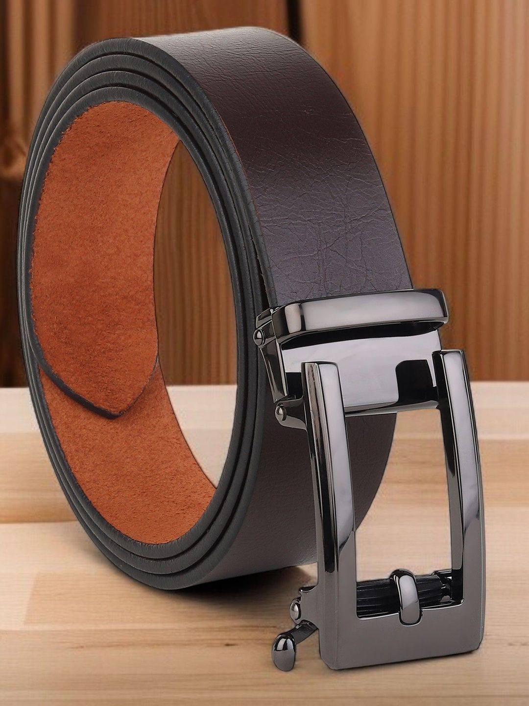 Provogue Textured Leather Formal Belt-picture-20
