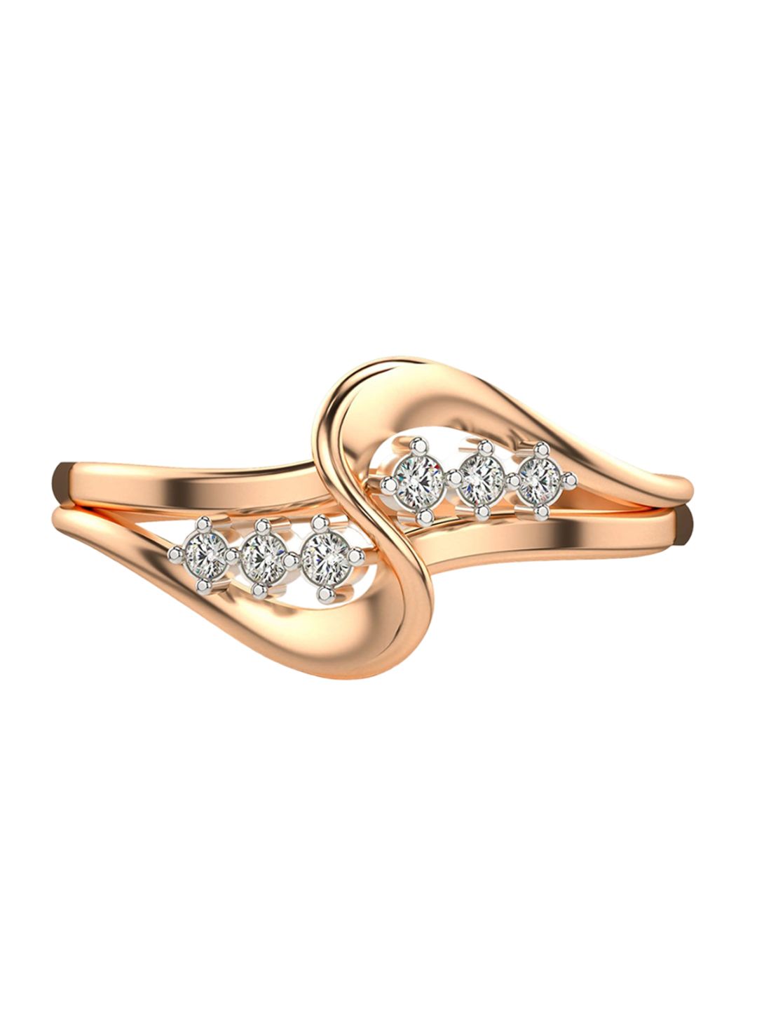 VALANOVA Women Rose Gold Ring Diamond-picture-9