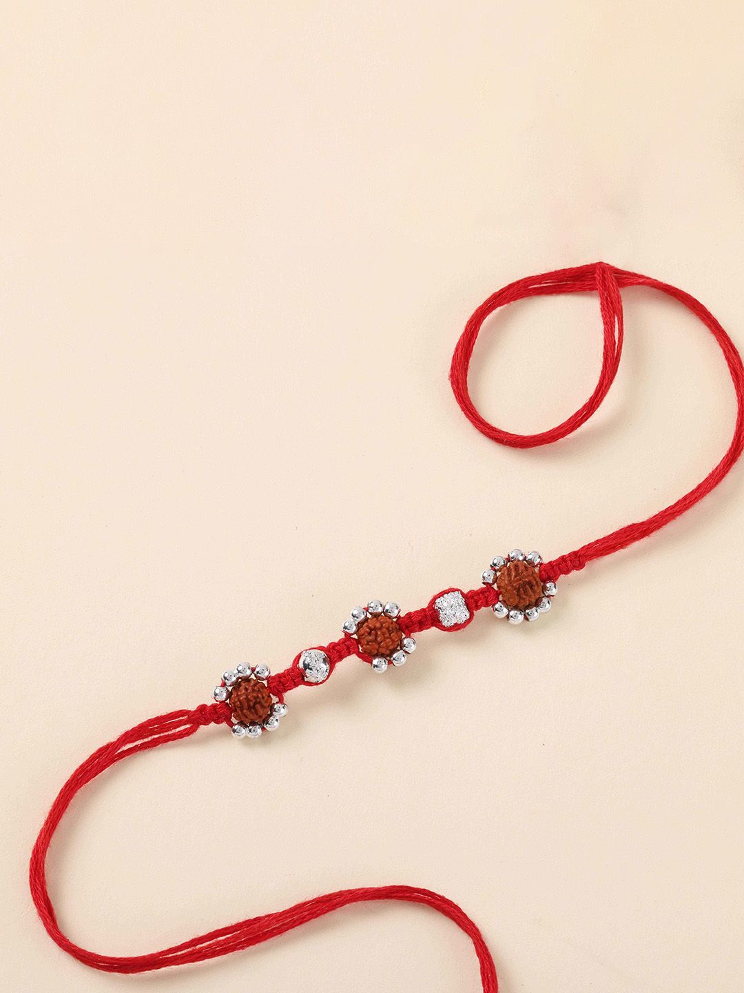 fnp Artificial Beaded Radiance Rudraksh Rakhi-picture-12