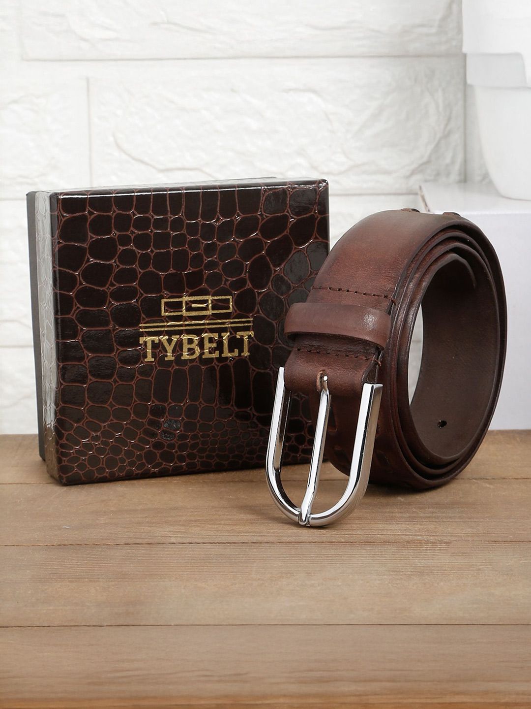 TYBELT Men Textured Leather Reversible Belt-picture-18