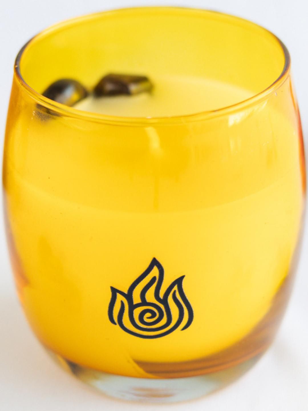 LIGHT JEWELS Yellow 1 pieces Jar Candle-picture-10