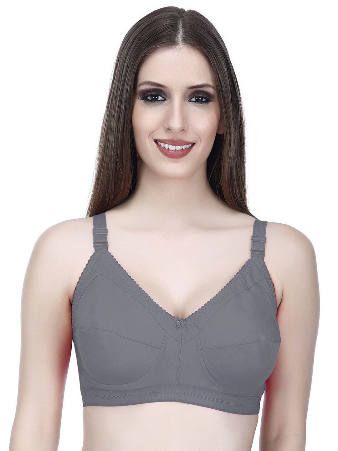elina Women Full Coverage Non-Wired Non Padded Dry Fit Minimizer Bra-picture-52