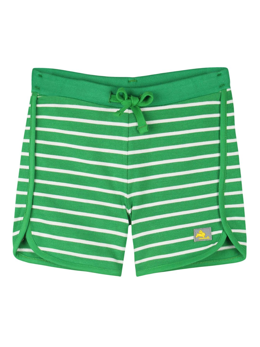 Cherry Crumble Kids Regular Fit Striped Cotton Shorts-picture-34