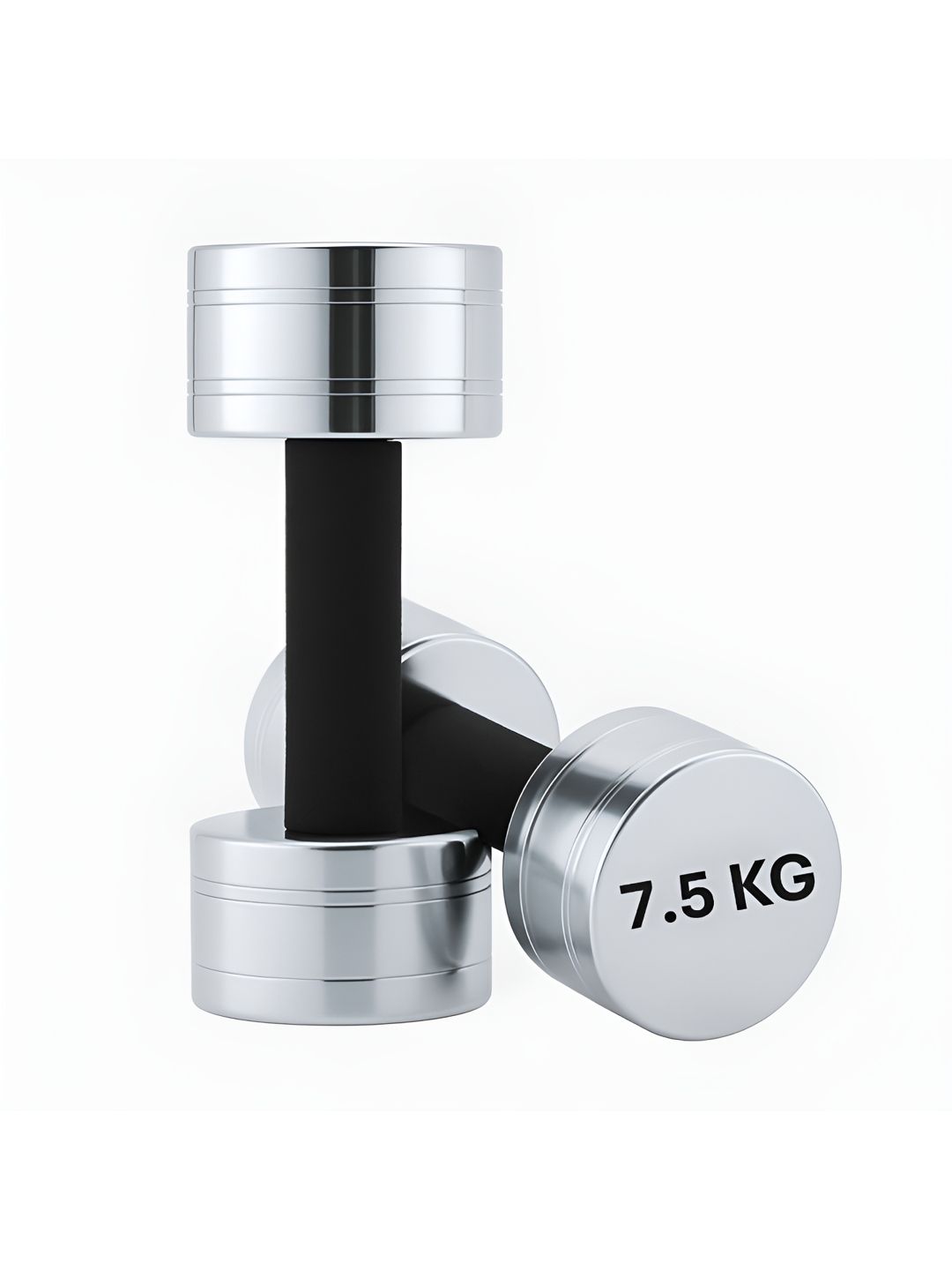 ADRENEX Set Of 2 Round Fixed Weight Dumbbell - 7.5 kg Each-image-24