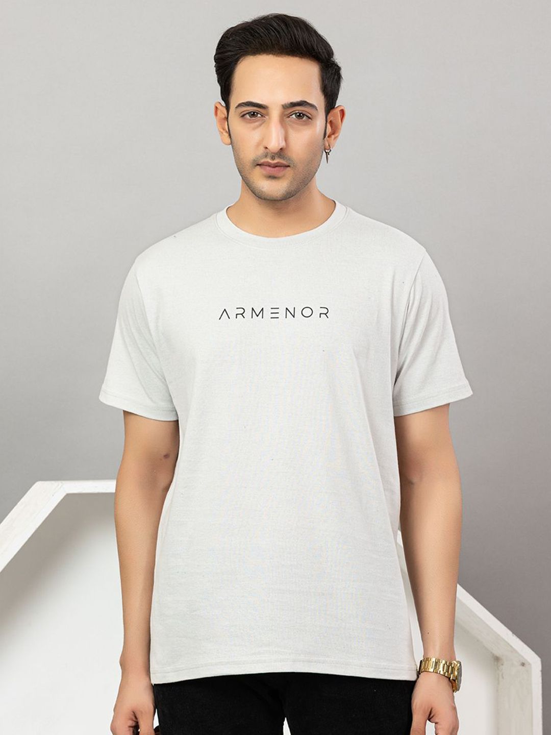 ARMENOR Men Graphic Printed Round Neck Cotton T-shirt-picture-24
