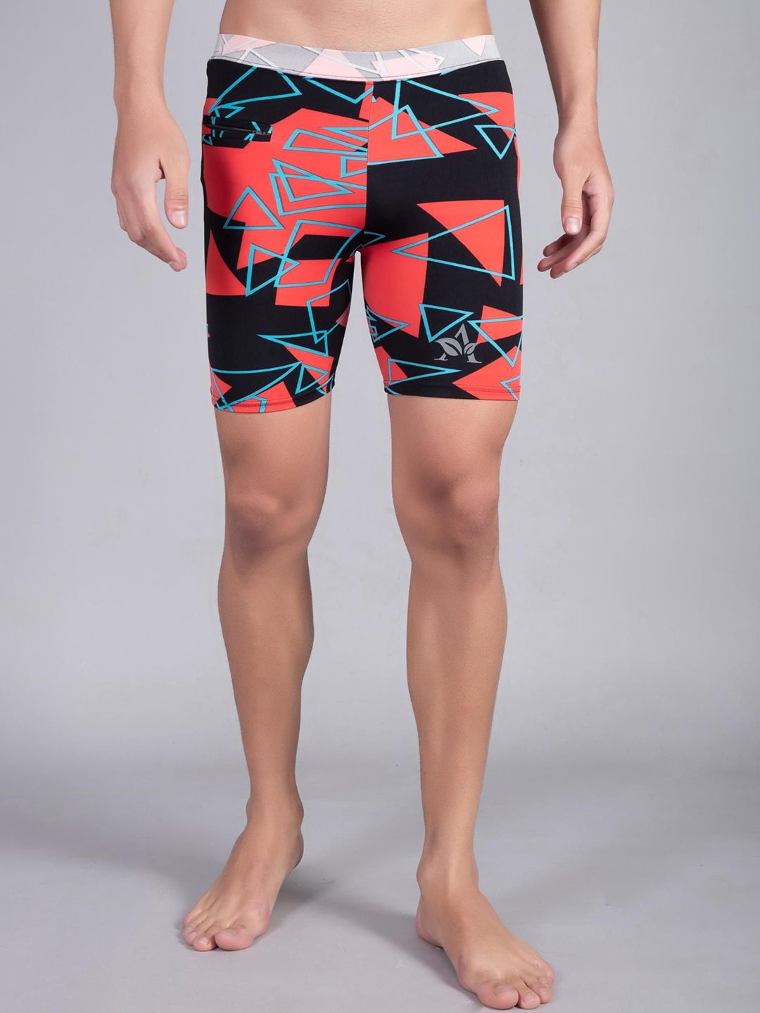 ULLAS Men Printed Slip-On Swim Bottoms-picture-16