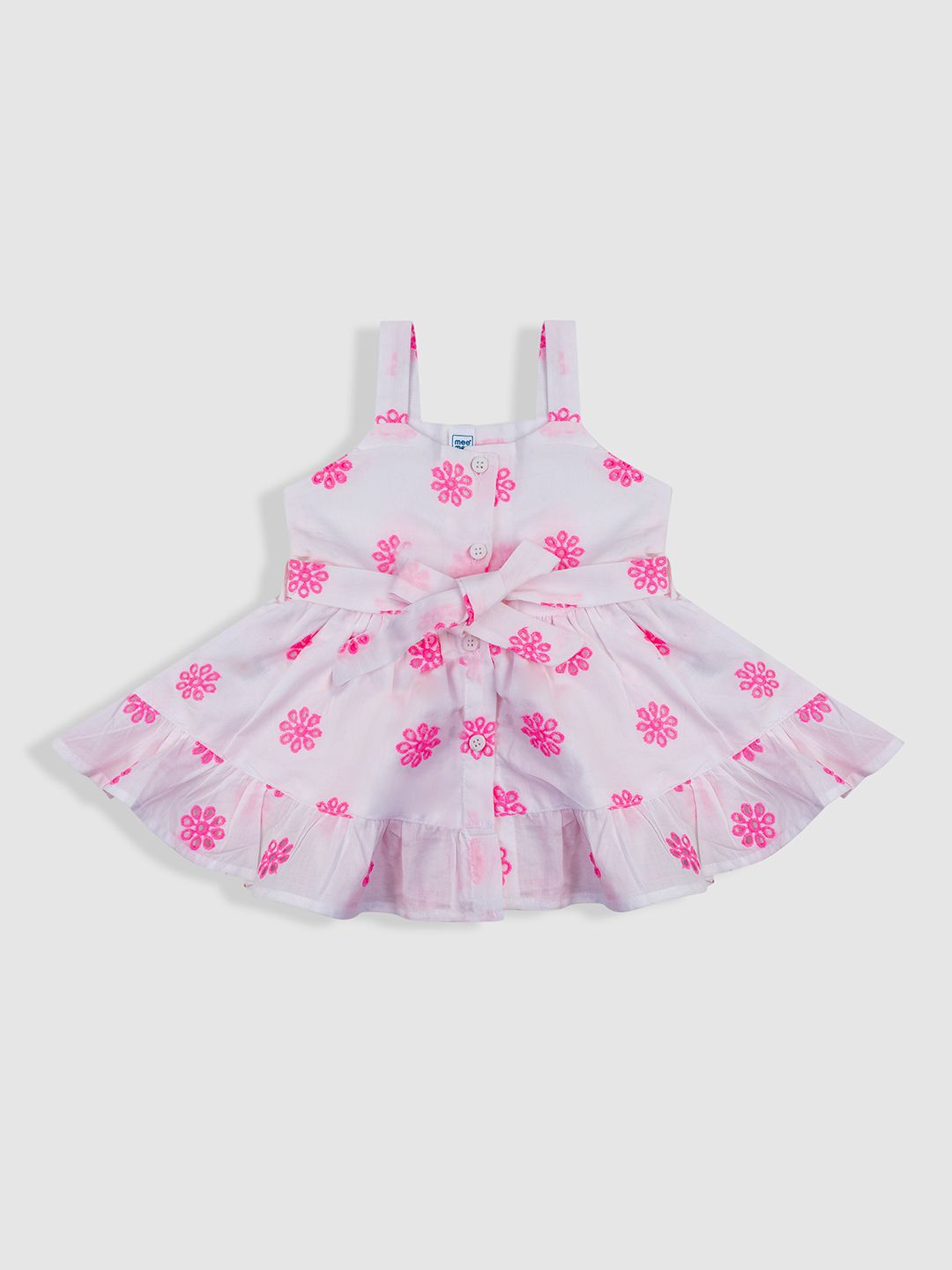 MeeMee Floral Print Fit & Flare Dress-picture-26