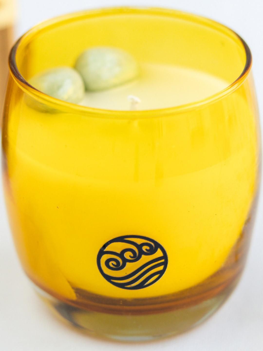 LIGHT JEWELS Yellow 1 pieces Jar Candle-picture-21