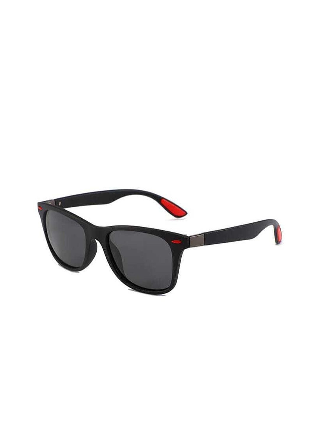 LEGEND EYEWEAR Unisex Black Lens & Brown Square Sunglasses with-picture-45