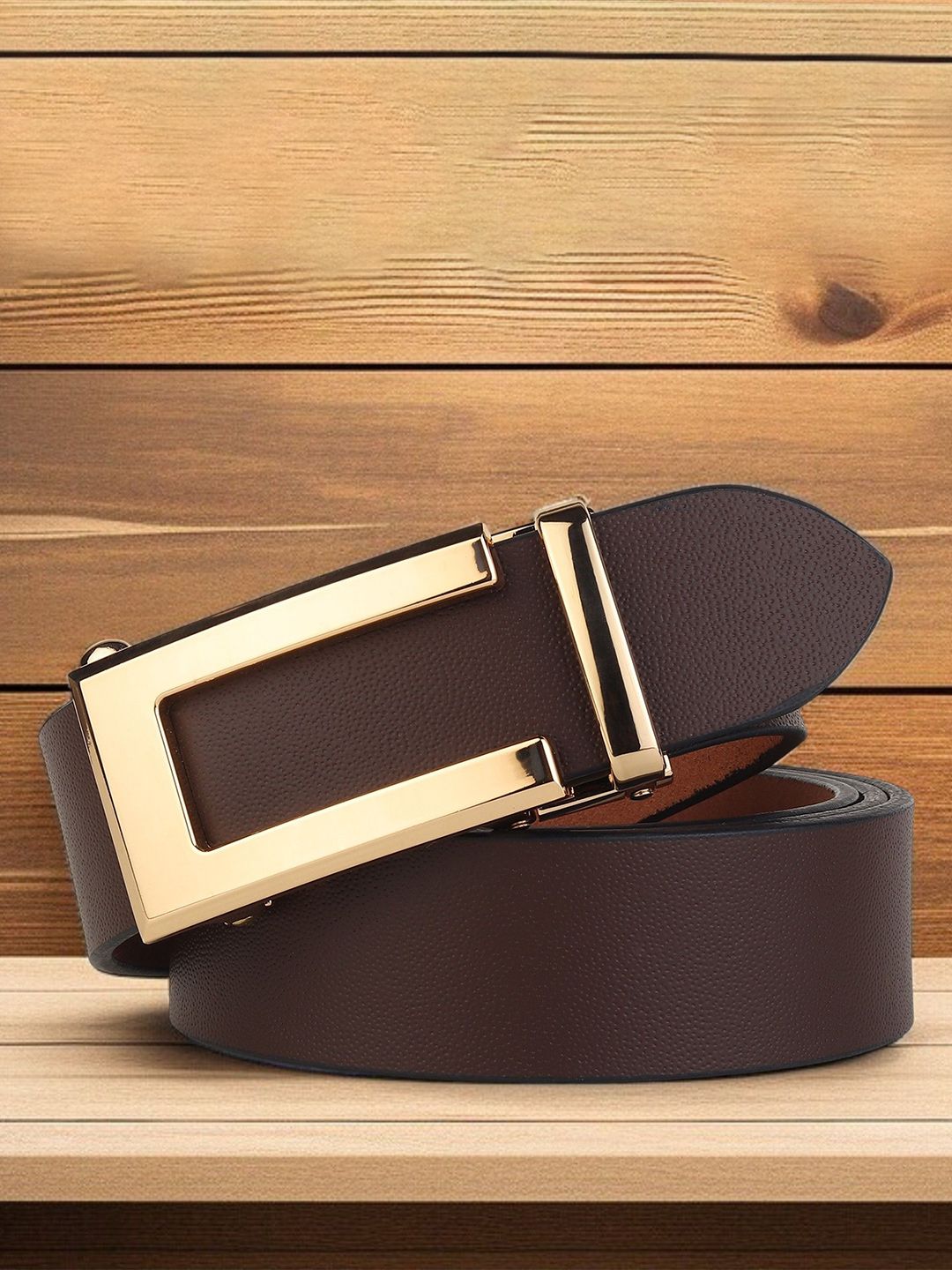 Provogue Men Textured Leather Formal Belt-picture-10