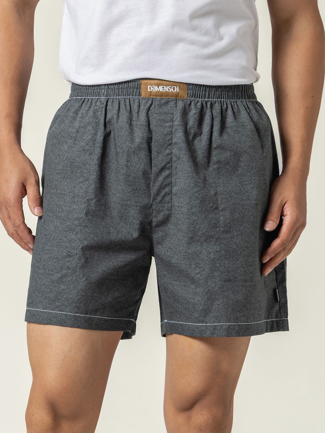 DAMENSCH Premium Pure Cotton Relaxed-Fit Ultra Light Jean-Z Boxer BS1011-FRGBLK-picture-51