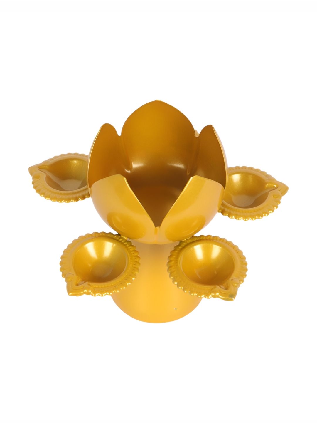 Amaya Decors Gold-Toned Set of 2 Candle Holder-picture-22