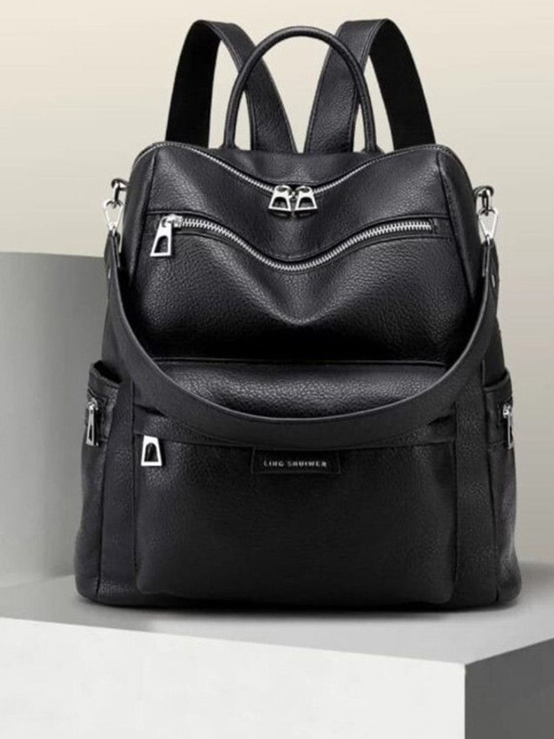 JAISOM Women Leather Medium Backpack-picture-45