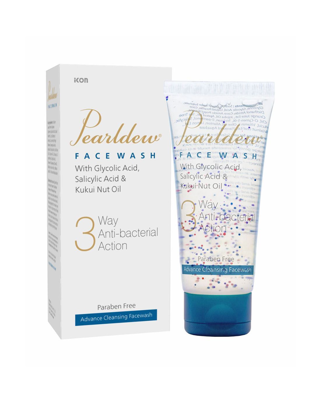 Pearldew 3 Way Anti Bacterial Action Face Wash - 100 ml-image-4