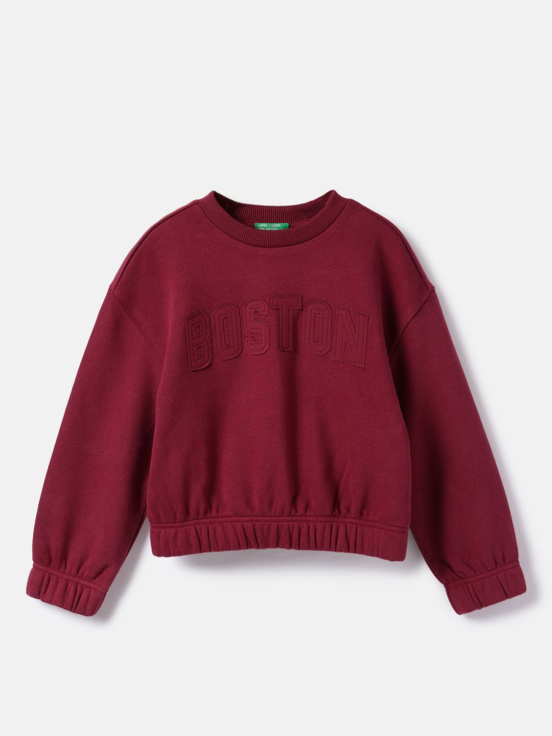 United Colors of Benetton Girls Pure Cotton Sweatshirt-picture-10