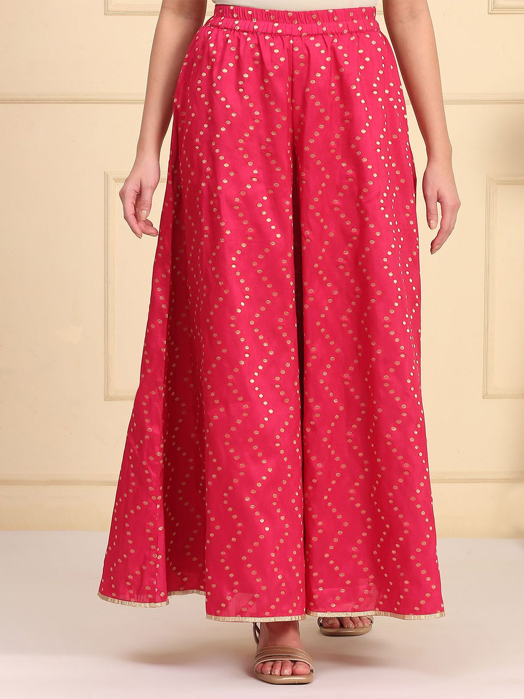 AURELIA Women Printed Ethnic Palazzos-picture-53