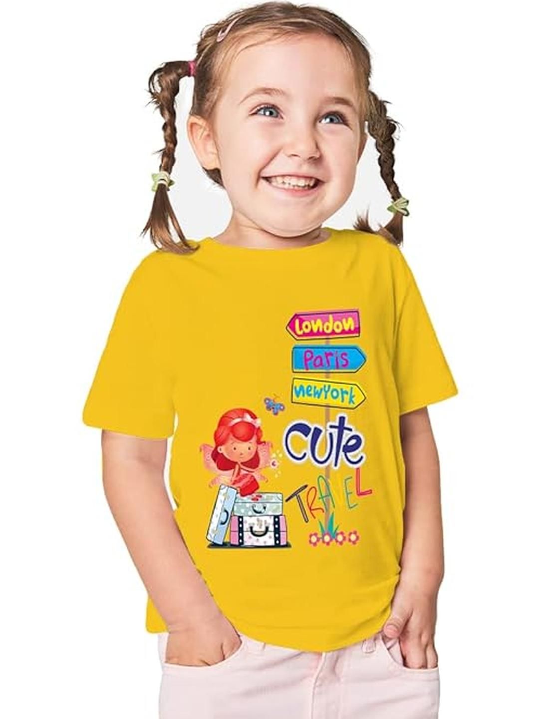 Purple Turtle Kids Unisex Printed T-shirt-picture-58