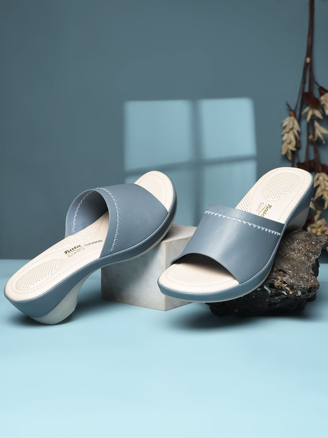 Bata comfit Women Solid Open Back Party Comfort Mules-picture-21