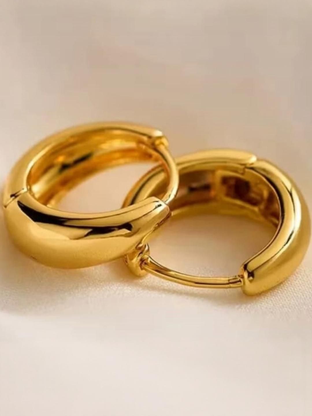 MEHAK CREATION Gold-Toned Metal Earrings-picture-42