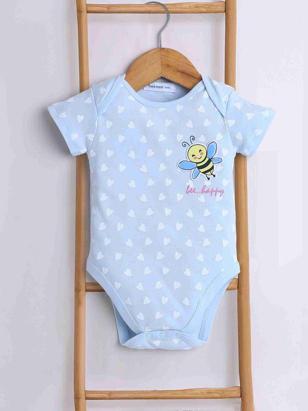 MeeMee Infants Girls Printed Cotton Bodysuit-picture-49