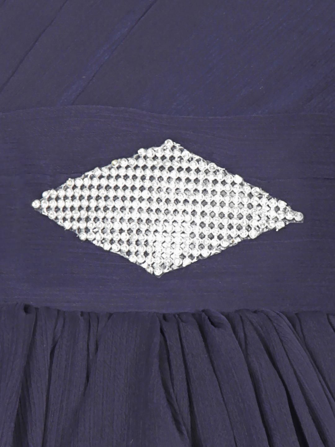 Shahina Fashion Girl's Satin Birthday Wedding Dress-picture-24