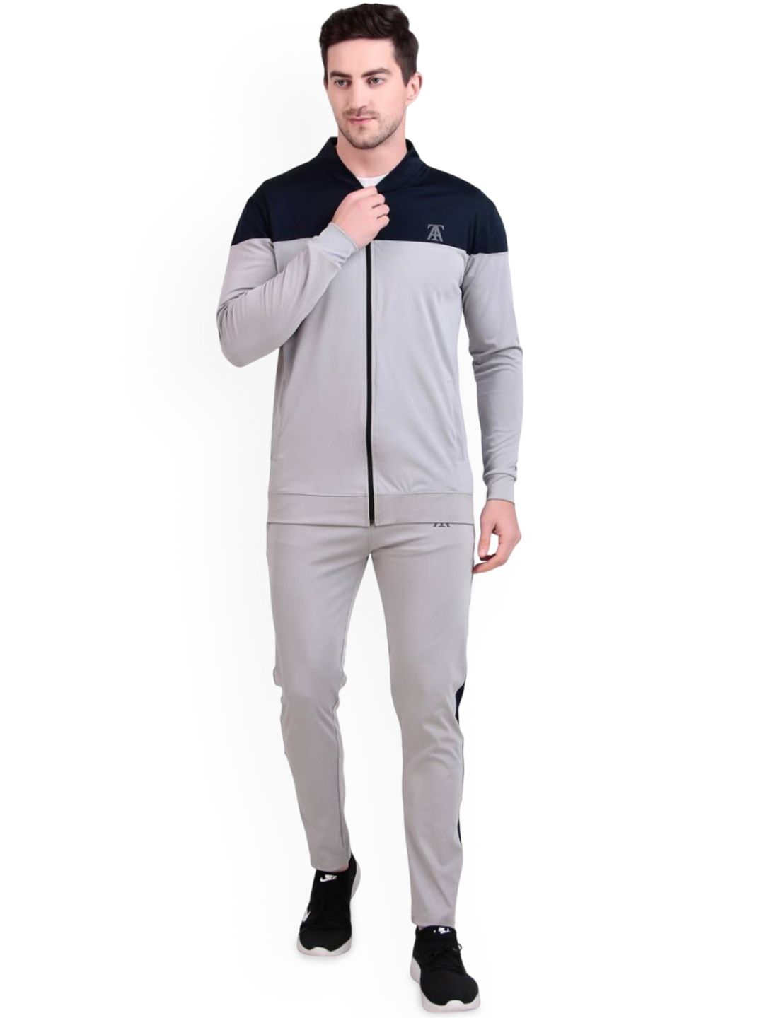 Toxic ADDICTION Men Long Sleeved Zippered Tracksuit-picture-33