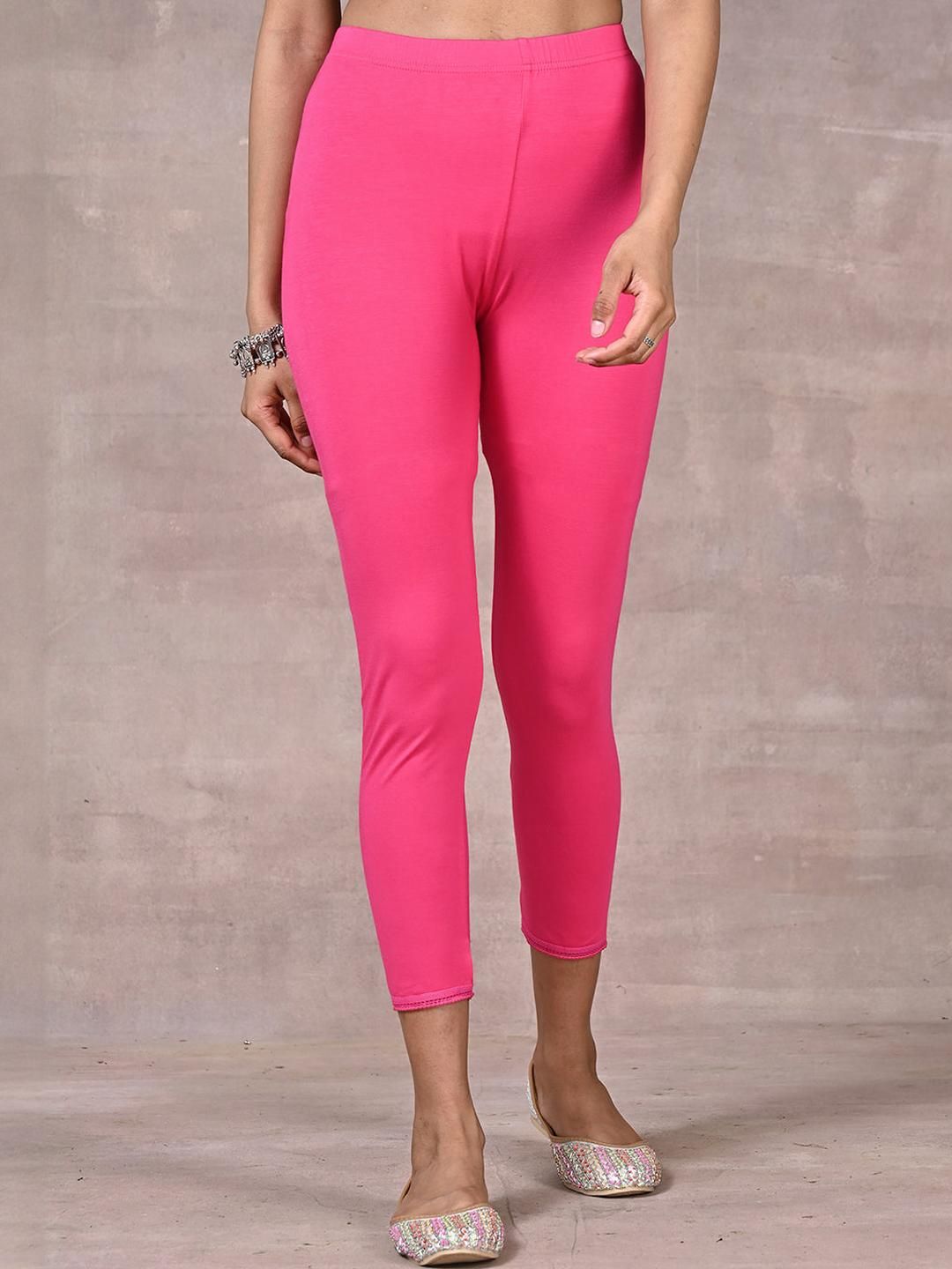Lakshita Women Fuchsia Leggings-picture-37