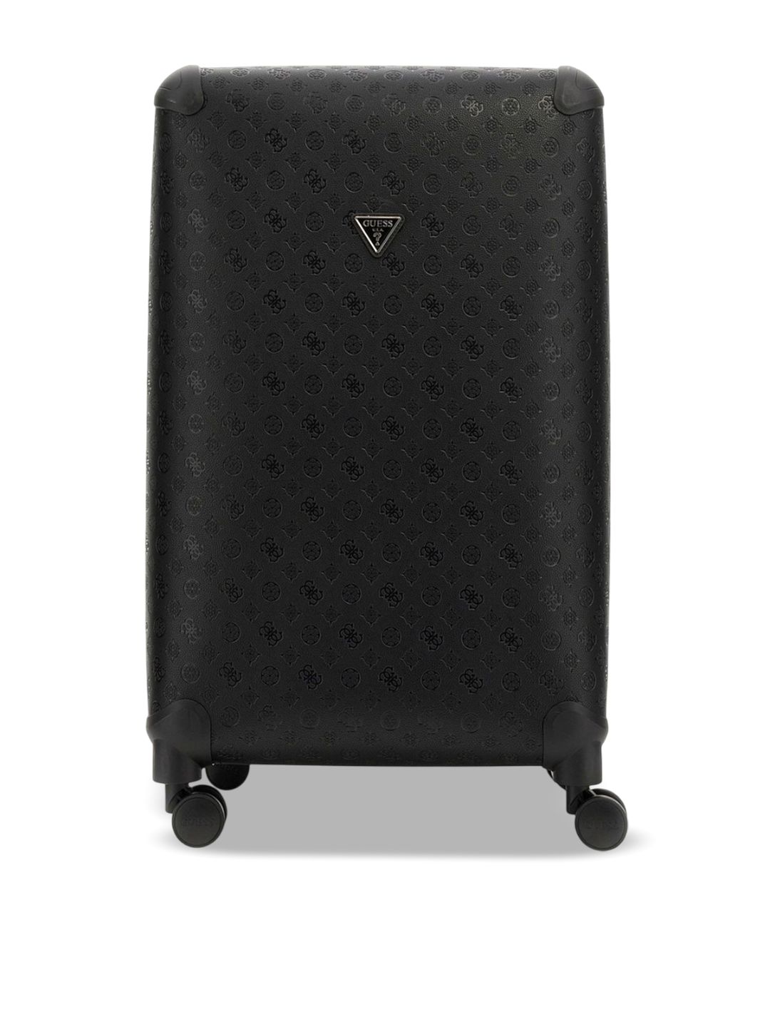 GUESS Wilder Textured Hard-Sided Large Trolley Bag-image-39