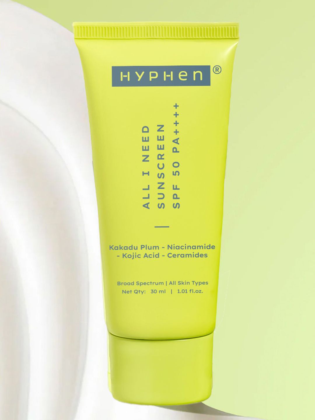 Hyphen All I Need SPF50 PA++++ Sunscreen with Niacinamide - 30ml