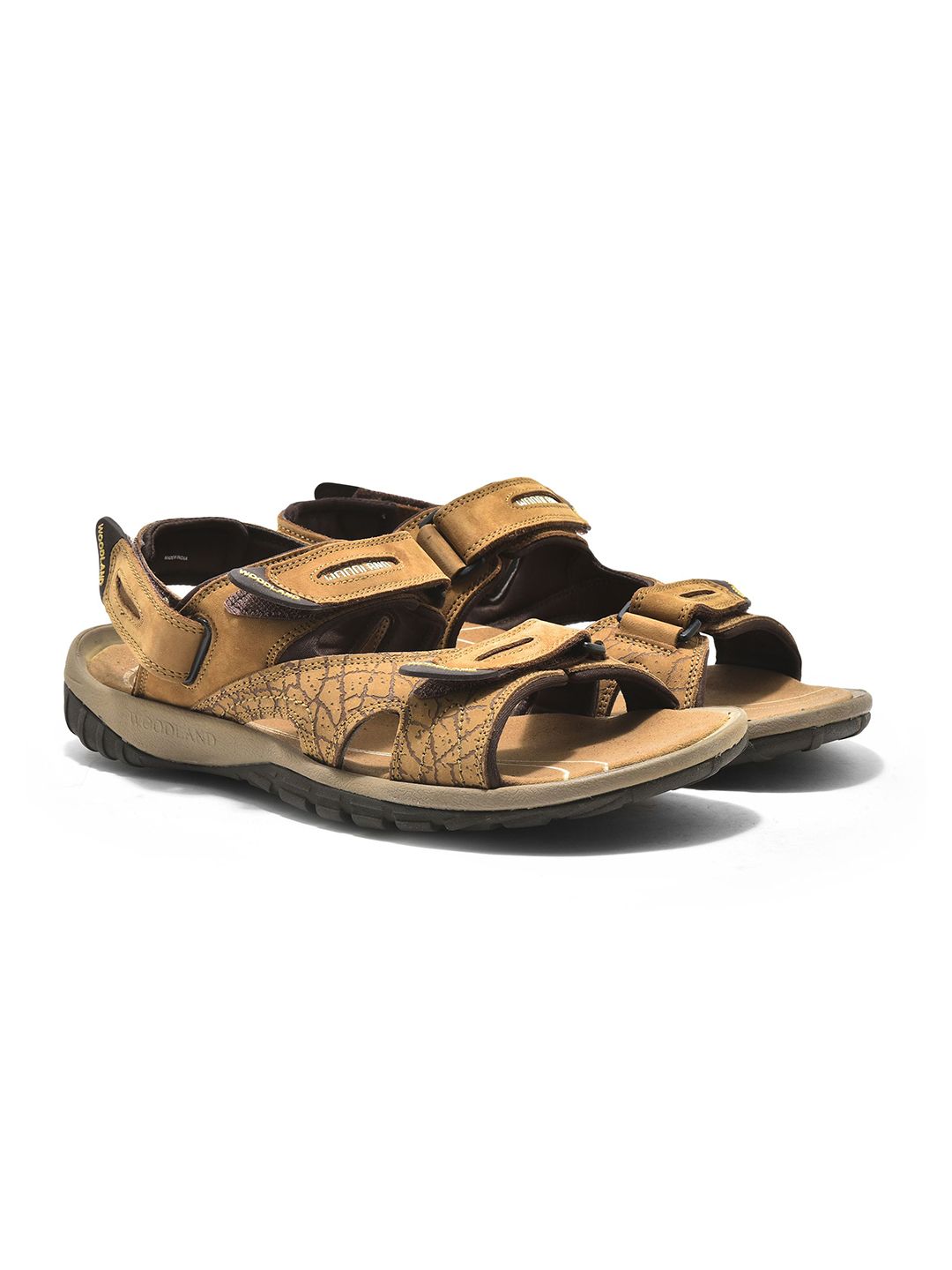 Woodland Men Leather Sandals-picture-21