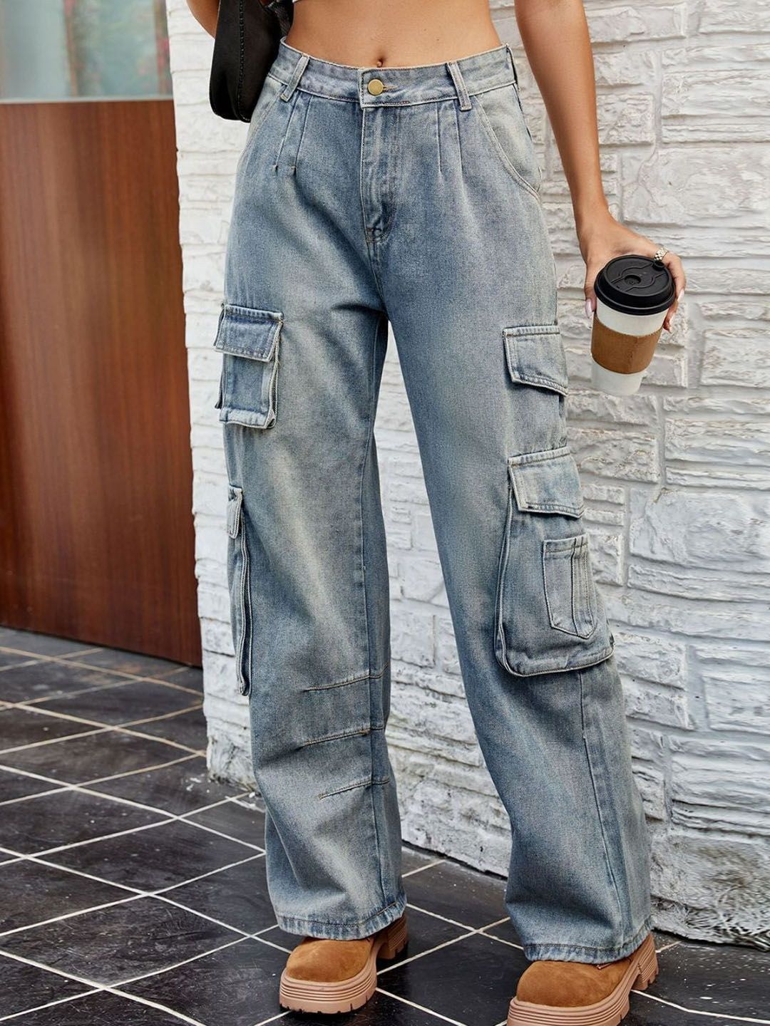 Oh Rare Women Cargos Trousers-picture-13