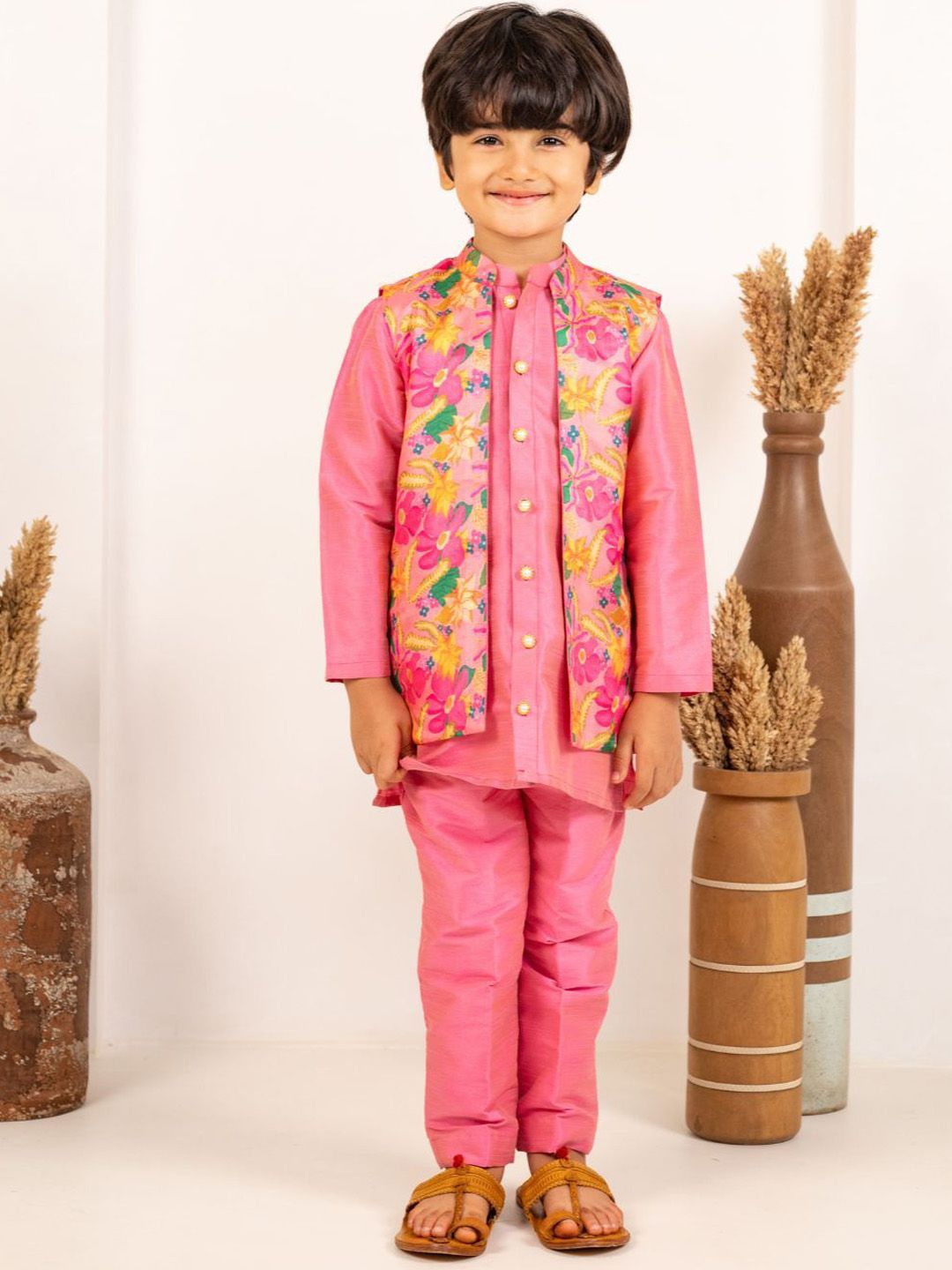 Jilmil Boys Regular Kurta with Trousers-picture-26