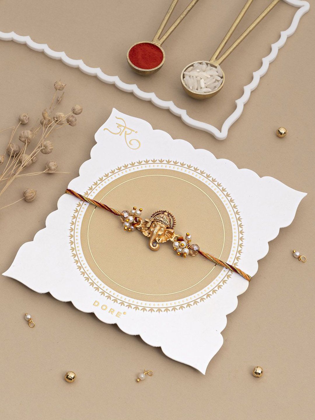 Dore Rakhi Bliss : Bhaiya Rakshabandhan Rakhi Ekdanta Sutra Thread Rakhi-picture-52
