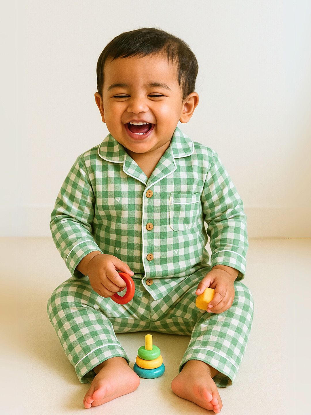 cocoon care Unisex Kids Printed Night suit-picture-10