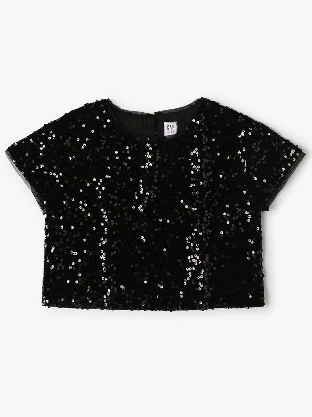 GAP Girls Embellished Sequined Regular Top-picture-21