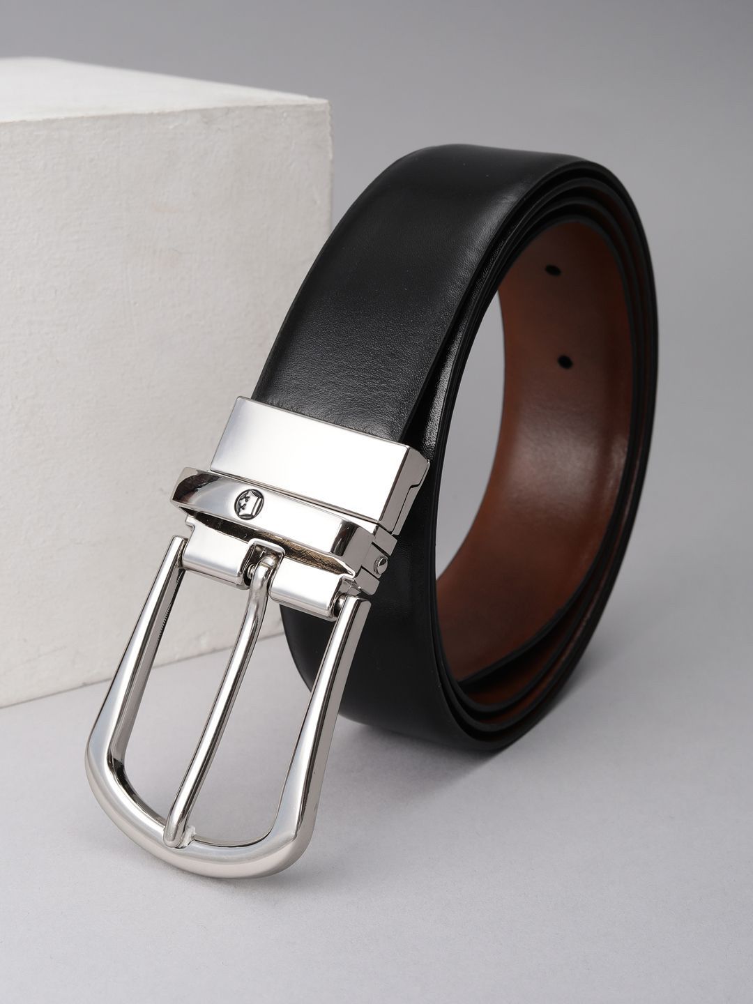 Louis Philippe Men Leather Formal Belt-picture-28