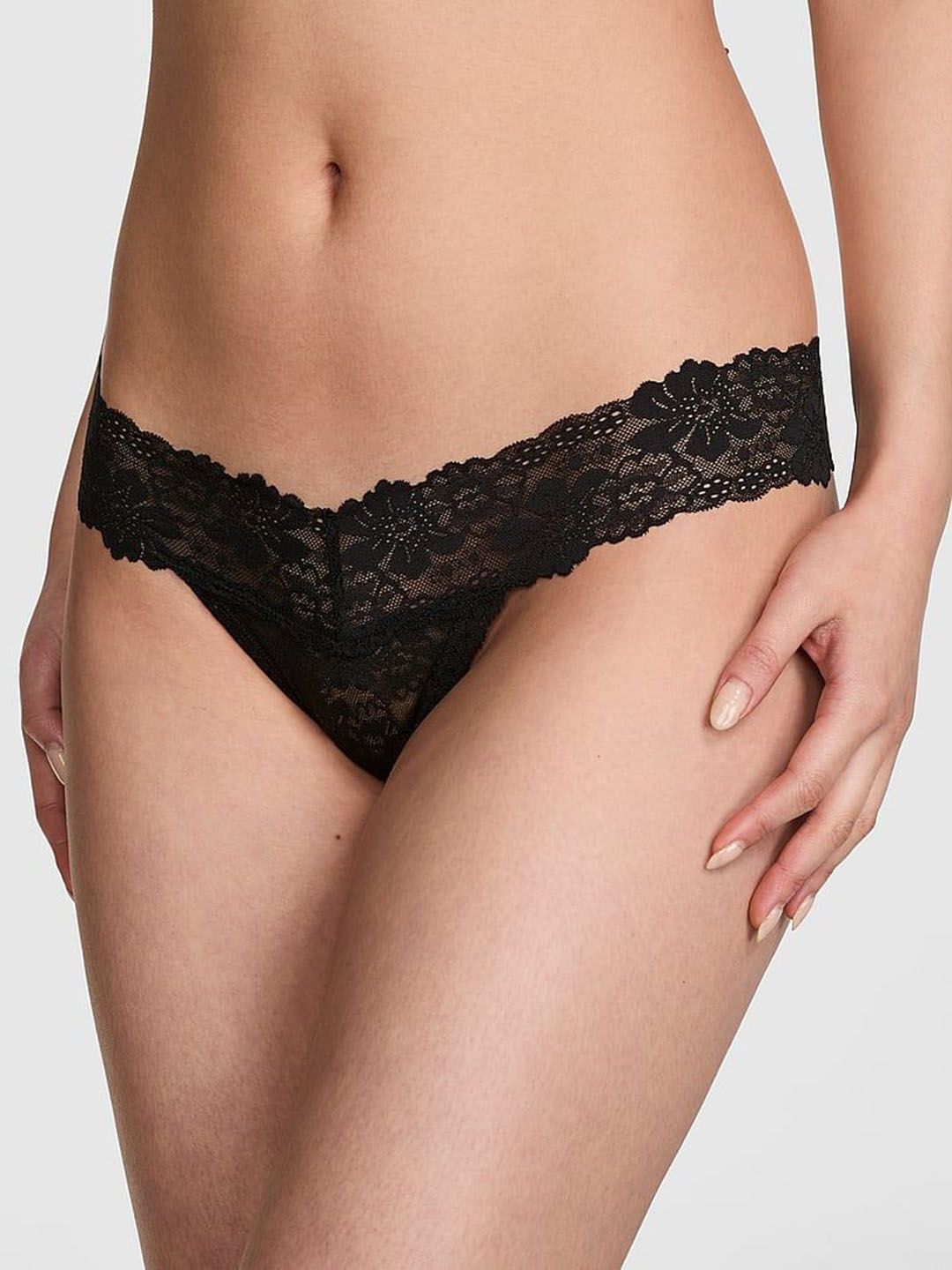 Victoria's Secret PINK Laced Thong Brief 1125591954A2-image-8