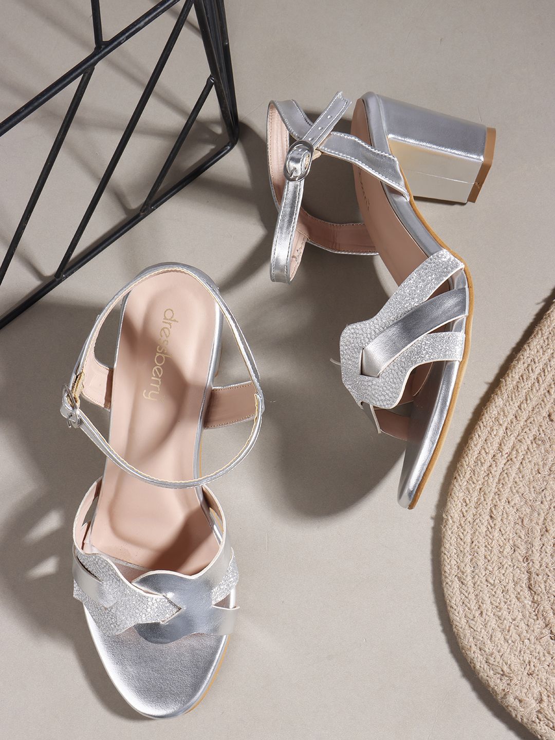 DressBerry Women Open Toe Block Sandals-picture-19