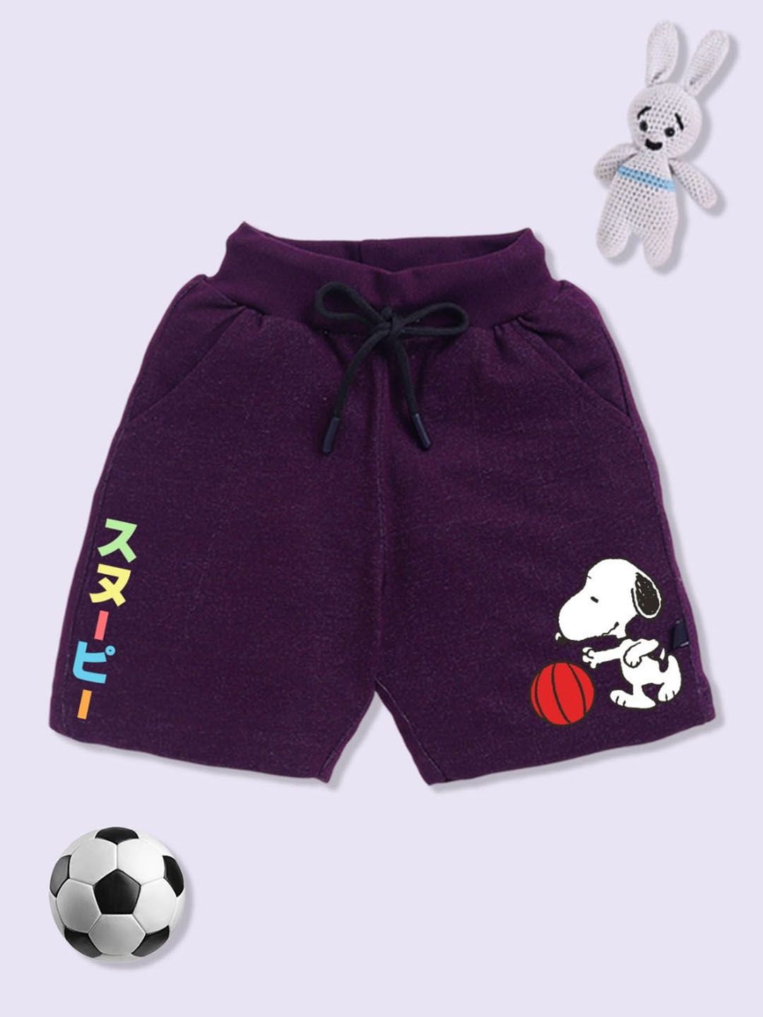 YK X Minute Mirth Boys Peanuts Printed Shorts-picture-28