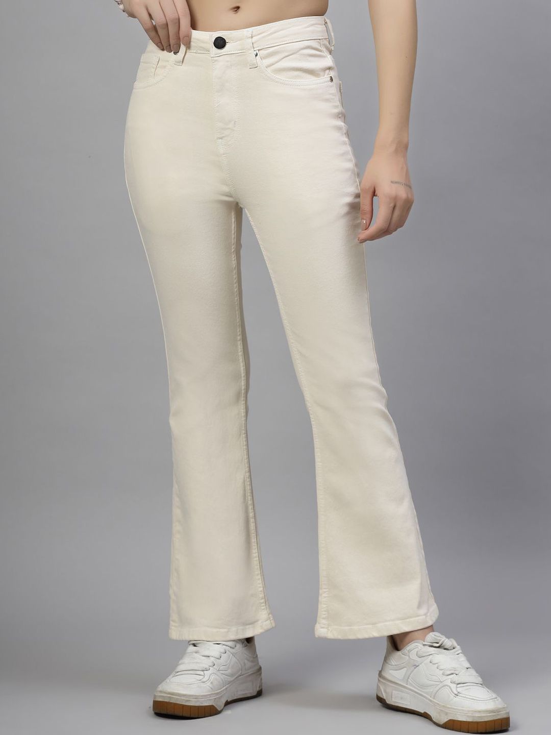 Style Quotient Women Bootcut High-Rise Stretchable Jeans