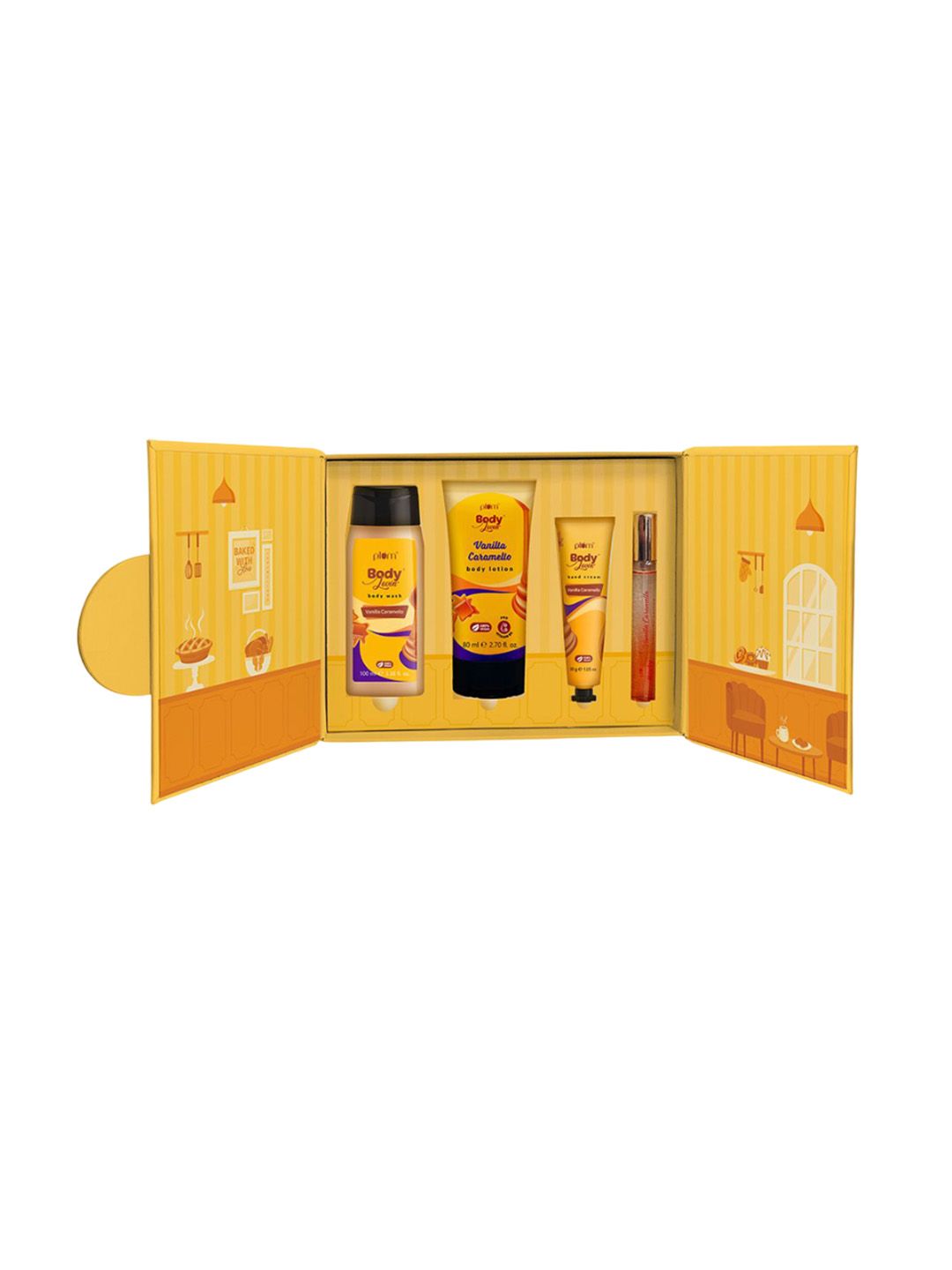 Plum BodyLovin' Vanilla Caramello Bath & Body Gift Set-image-38