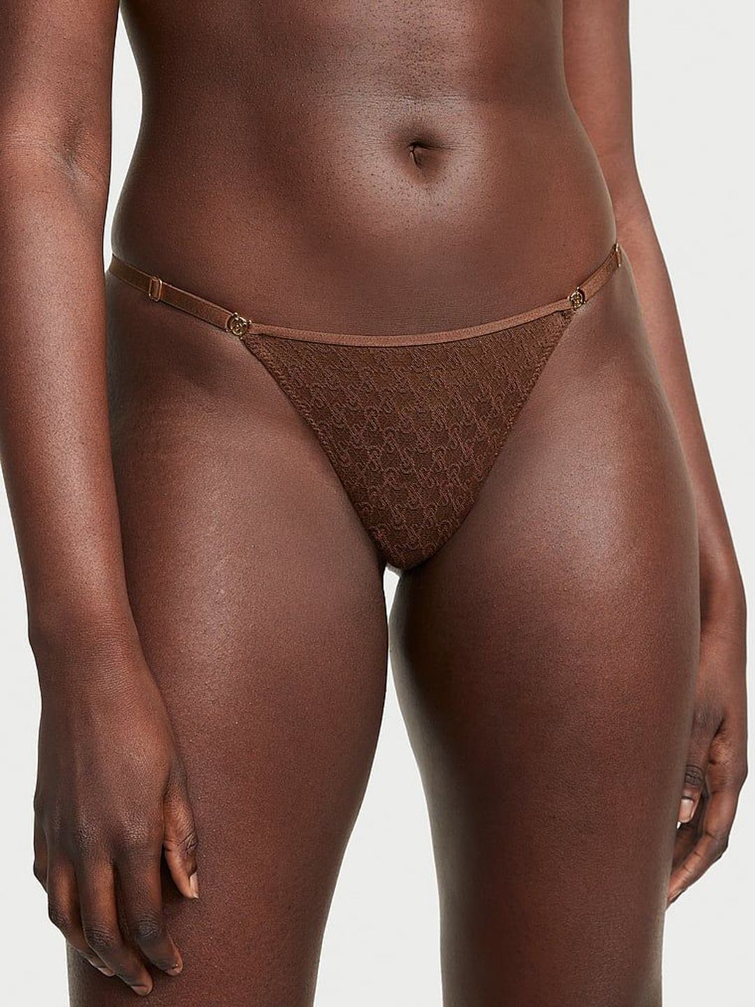 Victoria's Secret Low-Rise Lace Adjustable Thong Brief 1122751333F6-picture-20