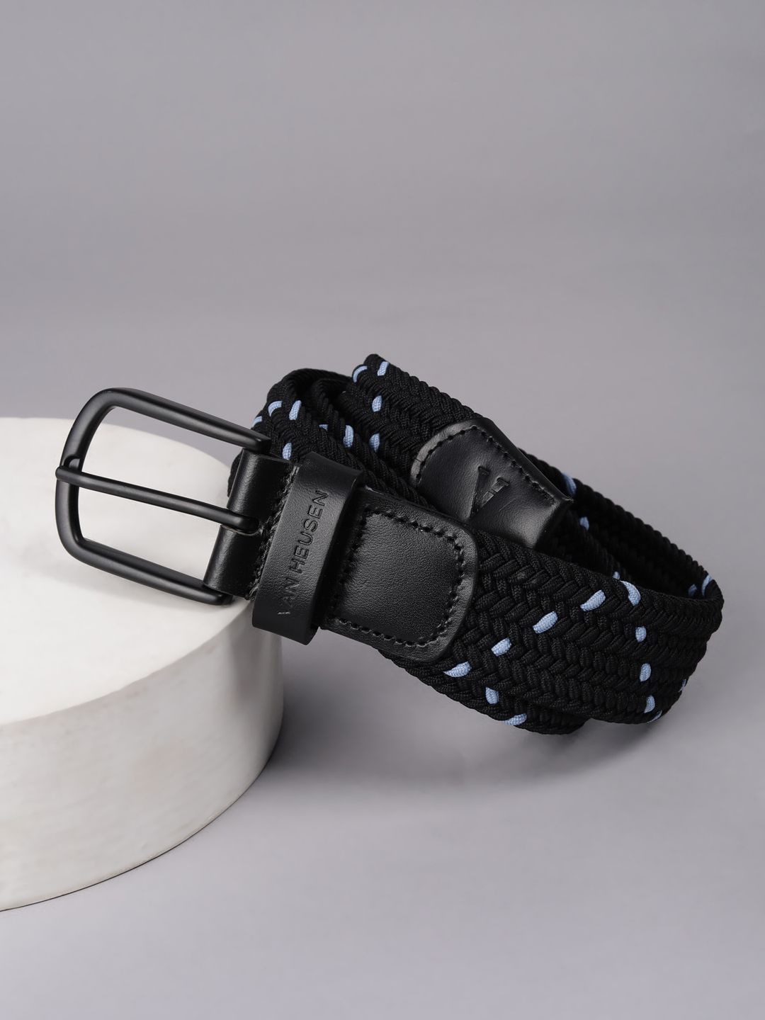 Van Heusen Men Braided Leather Belt-picture-42