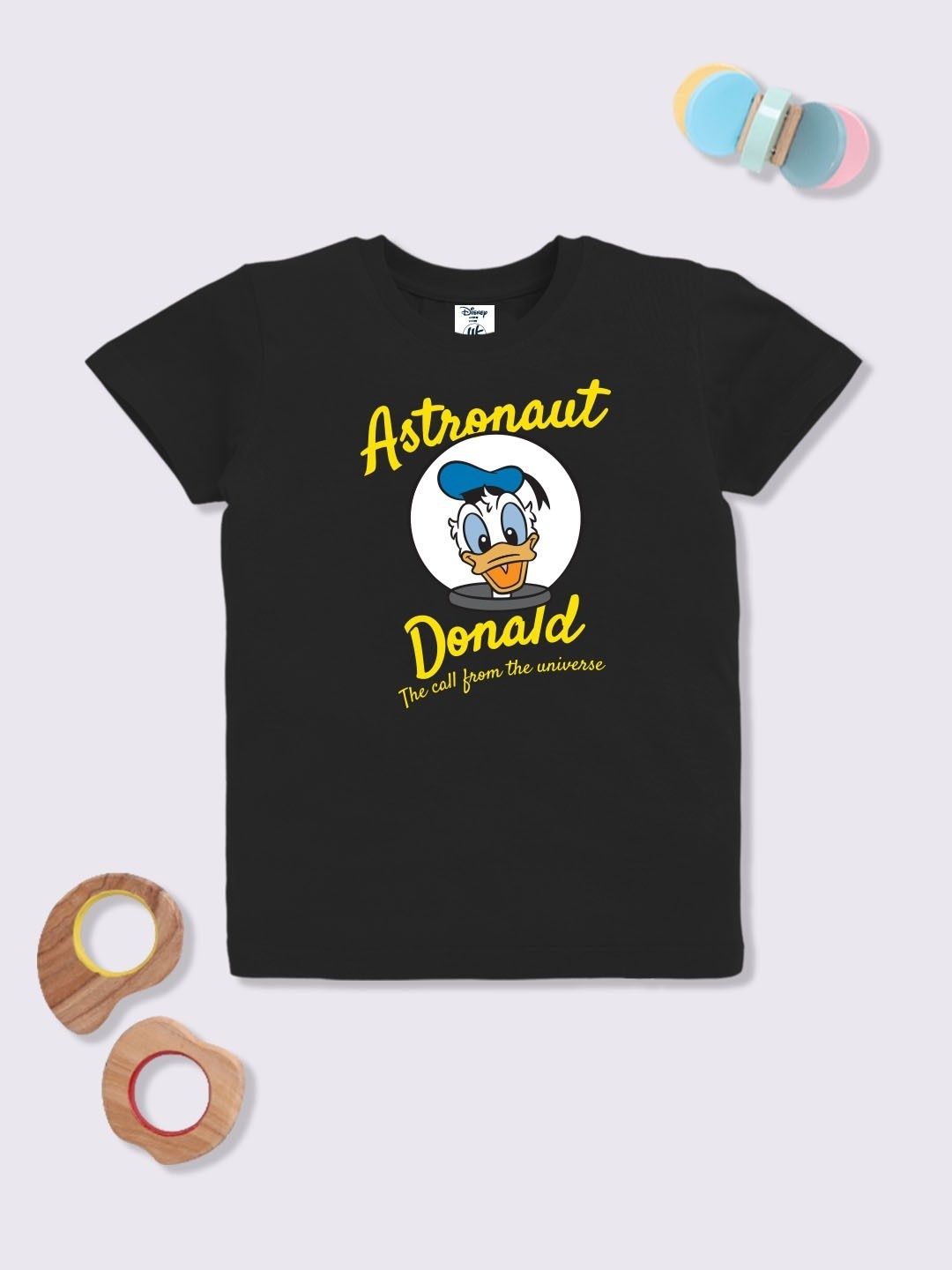 YK Disney Boys Donald Duck Printed Cotton T-shirt-picture-17