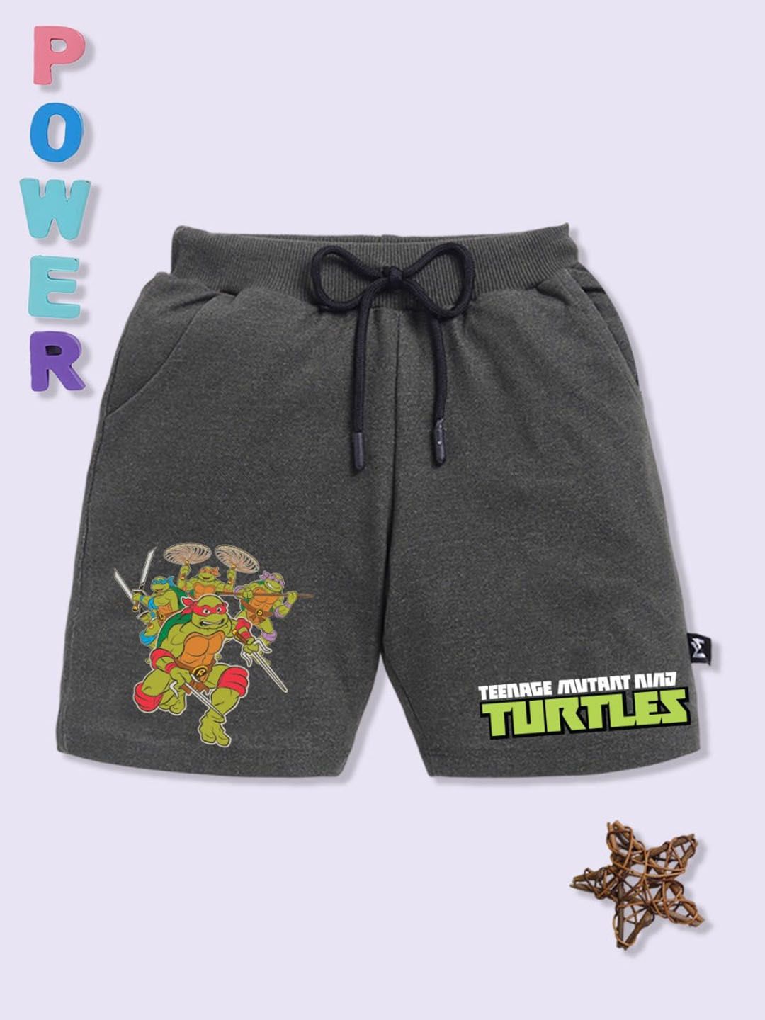 YK X Minute Mirth Boys Printed Cotton Shorts-picture-26