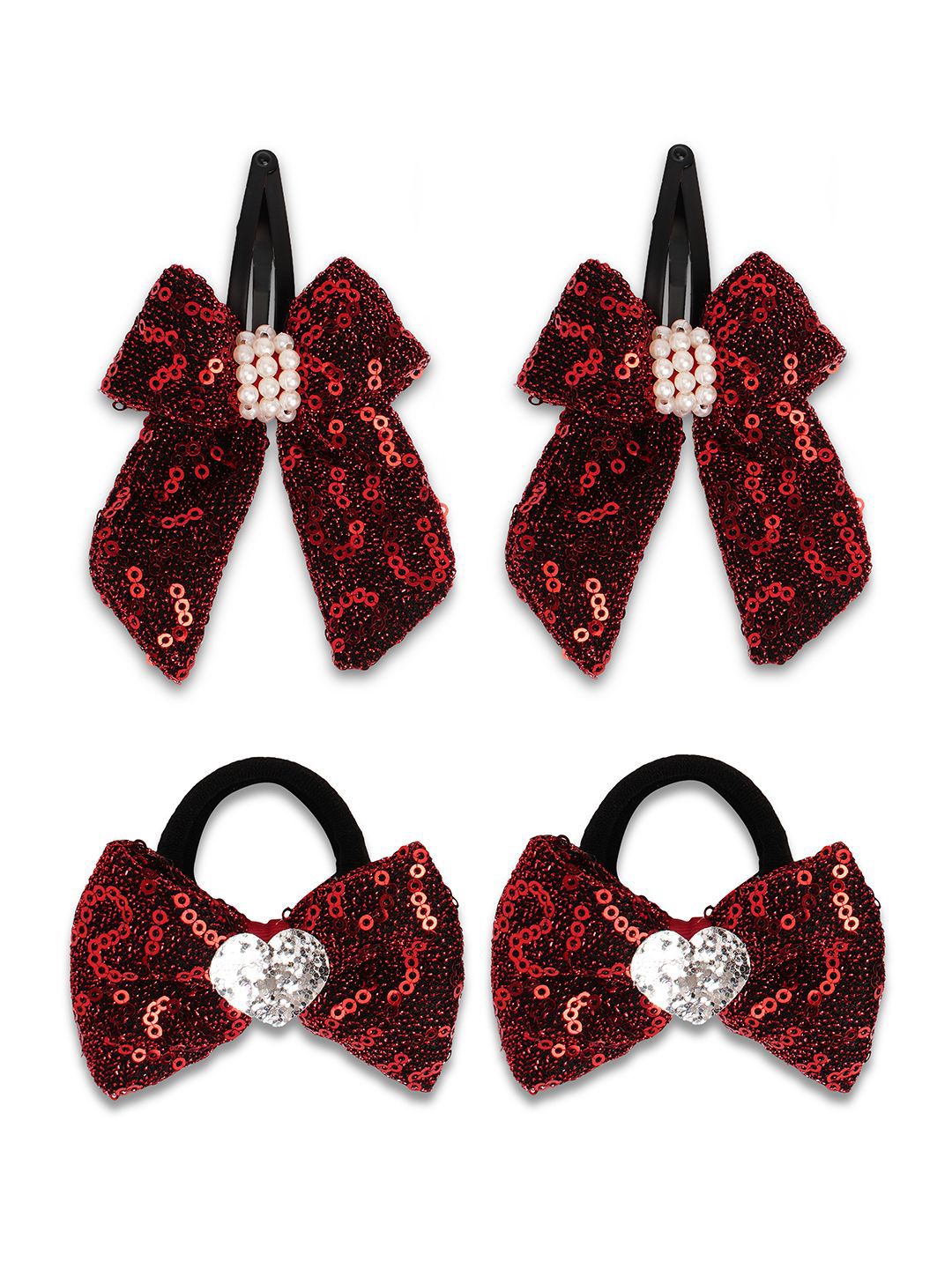 RIBBON CANDY Girls Set of 4 Hair Accessory Set-picture-36