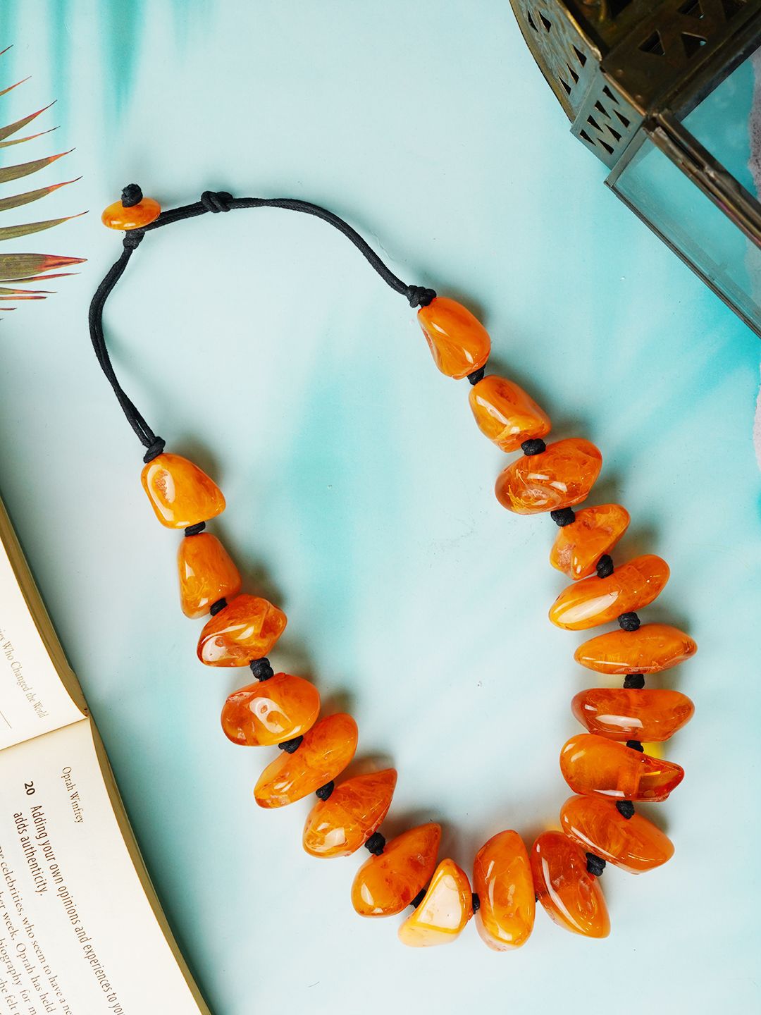 Bamboo Tree Jewels Artificial Beaded Necklace-picture-25