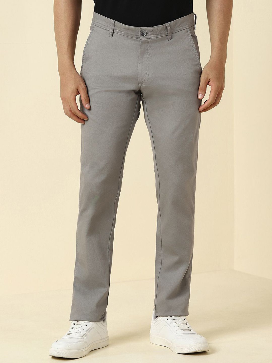 Allen Solly Men Slim Fit Formal Trousers-image-27